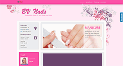 Desktop Screenshot of bvnails.ch